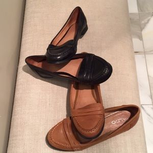 Vintage Aldo Penny Loafers